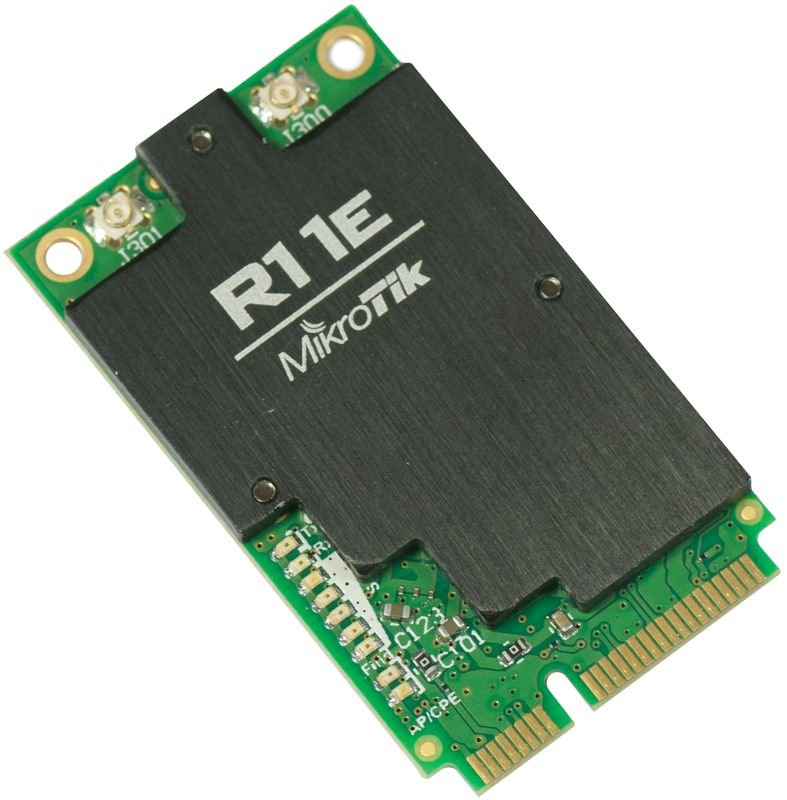 MikroTik R11e-2HnD 802.11b/g/n miniPCI-e karta, 2x u.fl