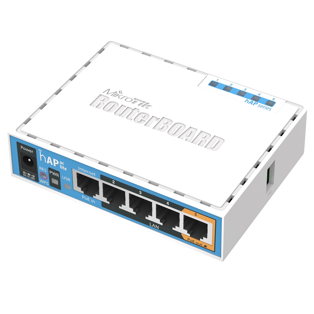 MikroTik RouterBOARD RB952Ui-5ac2nD, hAP ac lite