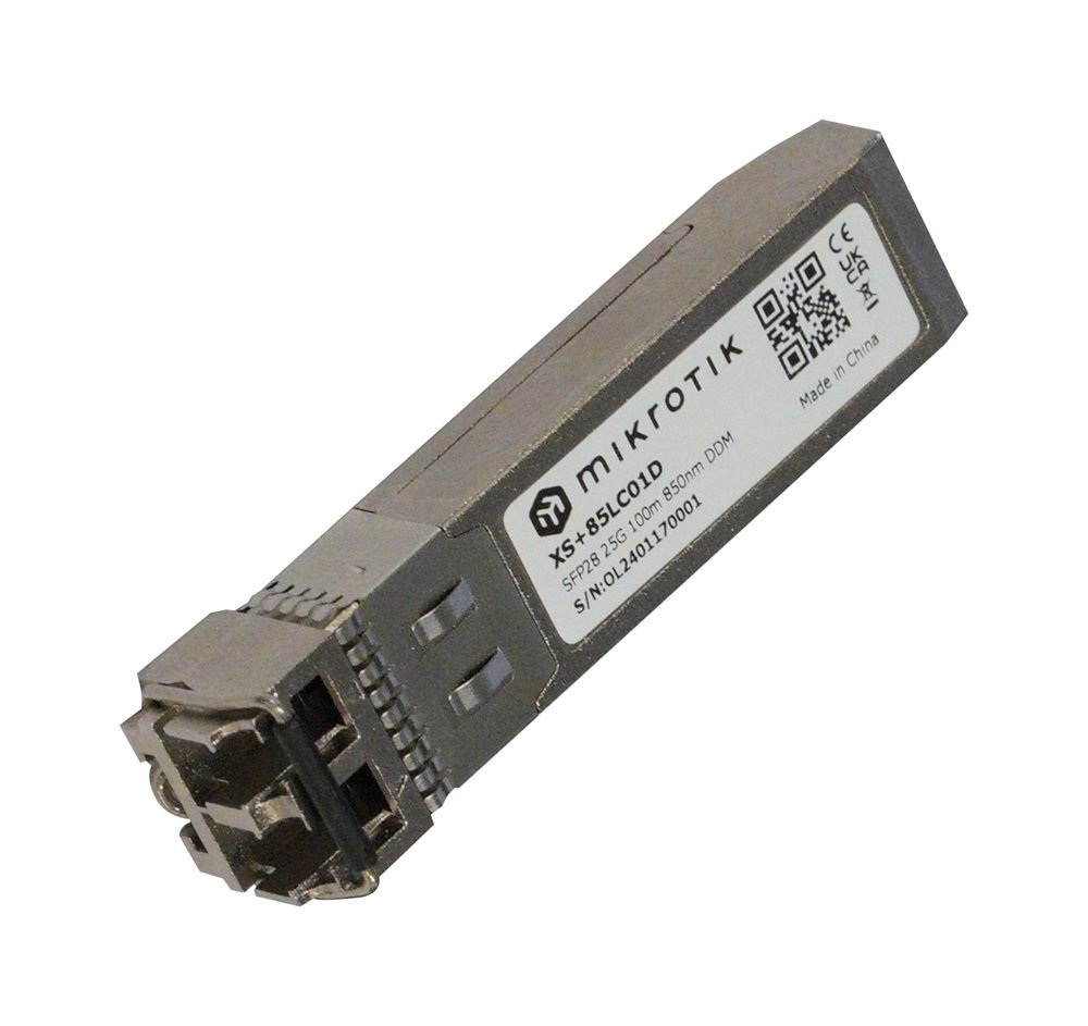 MikroTik SFP/SFP+/SFP28 optický modul XS+85LC01D, MM, 100m, 850nm