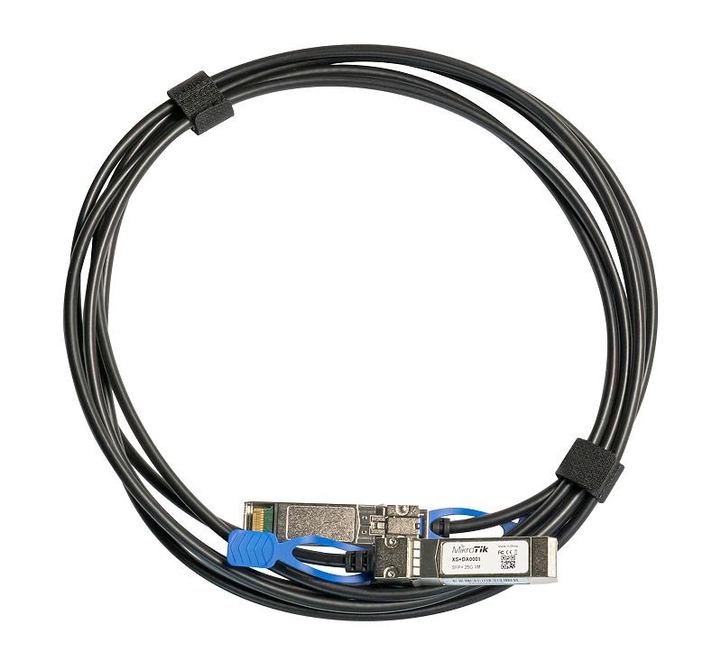 MikroTik XS+DA0001 - SFP/SFP+/SFP28 DAC kabel, 1m 