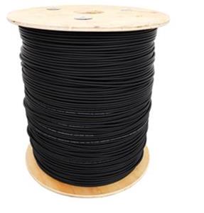 Optický kabel DROP FTTx - 4vl 9/125, SM, G.657A1, samonosný, LSOH, černá, 1m
