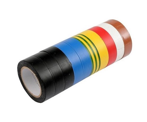Páska Izolační 15mm x 10m - mix barev, balení 10ks
