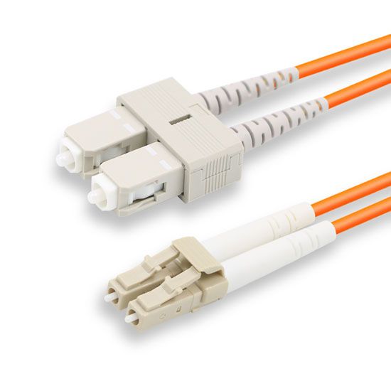 Patch kabel optický duplex LC-SC 62,5/125 2m MM