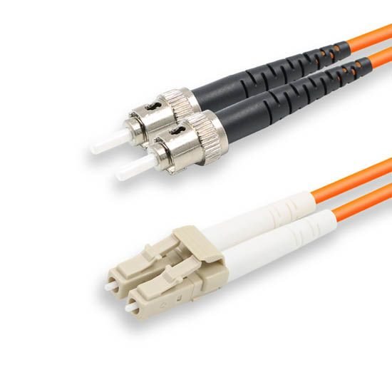 Patch kabel optický duplex LC-ST 50/125 10m MM