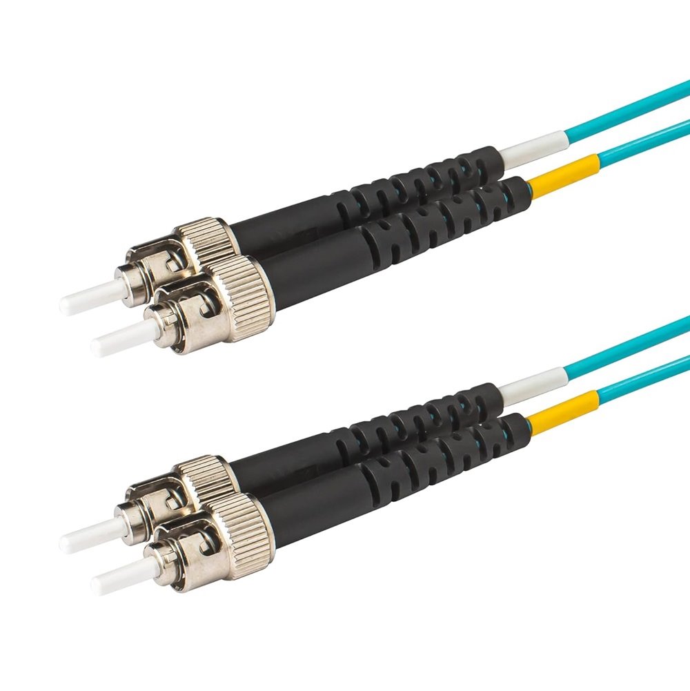 Patch kabel optický duplex ST-ST 50/125 1 m OM3 MM