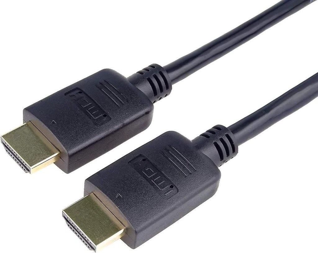 PremiumCord 0,5m HDMI 2.0b High Speed + Ethernet kabel, zlacené konektory