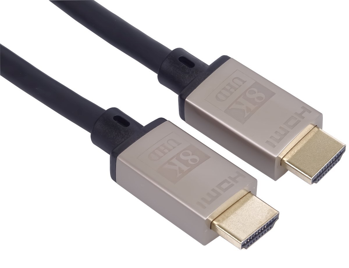 PremiumCord 0,5m Ultra High Speed HDMI 2.1 kabel 8K@60Hz, 4K@120Hz kovové pozlacené konektory