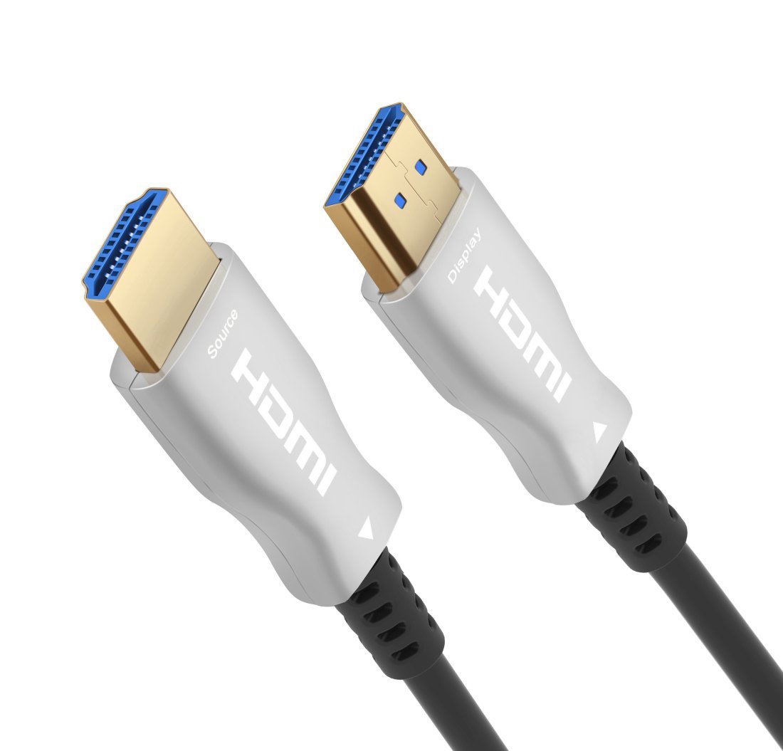 PremiumCord 3m optický fiber High Speed with Ether. 4K@60Hz kabel, M/M, zlacené konektory