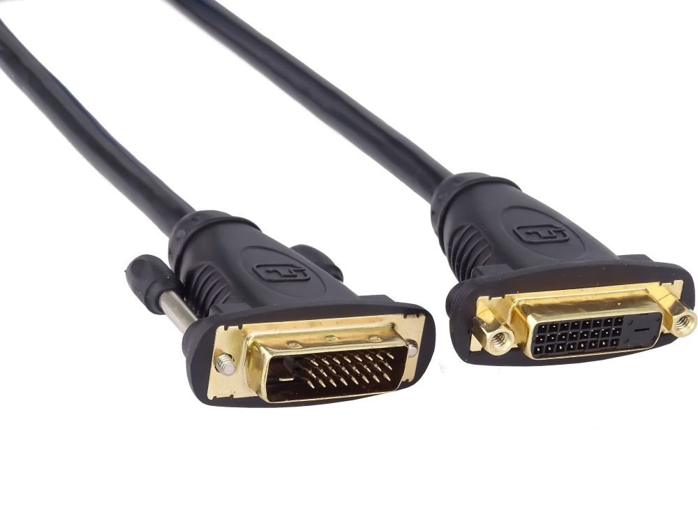 PremiumCord DVI-D prodlužovací kabel,dual-link,DVI(24+1),MF, 10m