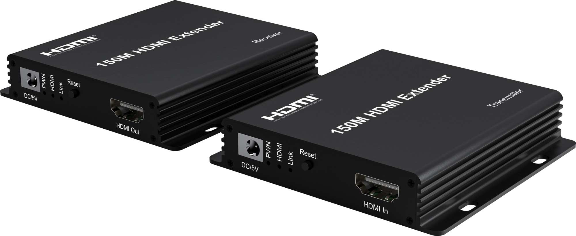 PremiumCord HDMI extender na 150m přes jeden kabel Cat5e/Cat6