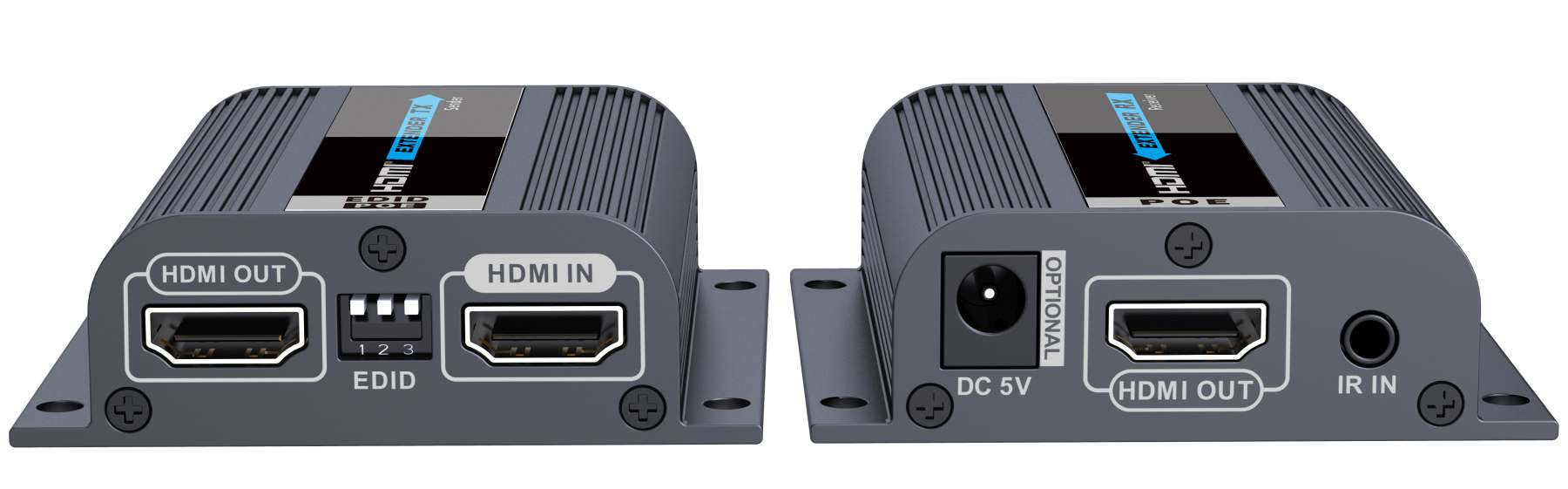 PremiumCord HDMI extender na 50m přes jeden kabel Cat6/6a/7, EDID nastavení