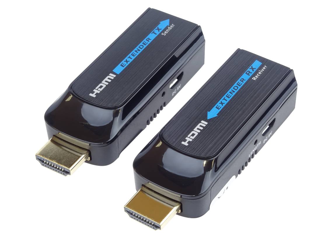 PremiumCord HDMI FULL HD 1080p extender na 50m přes jeden kabel Cat6