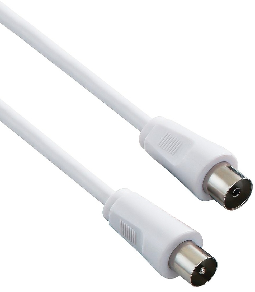 PremiumCord TV propojovací kabel M/F 75 Ohm 2m