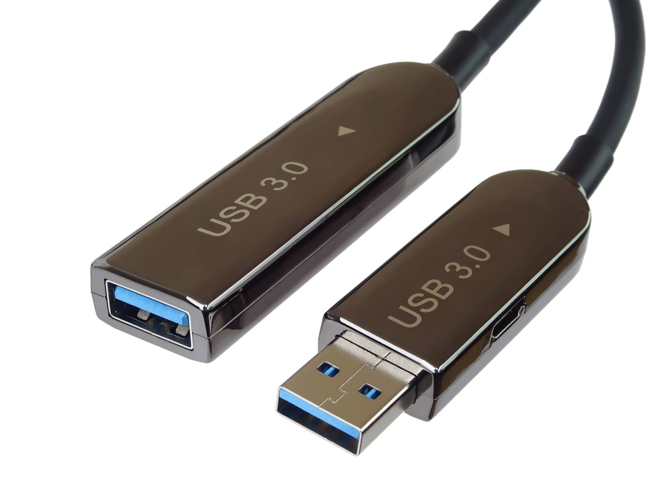 PremiumCord USB3.0 + 2.0 prodlužovací optický AOC kabel A/Male - A/Female 15m