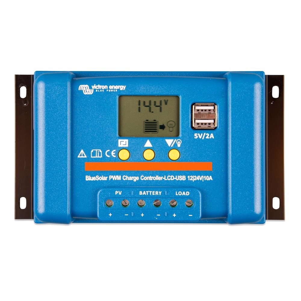 PWM solární regulátor Victron Energy BlueSolar-LCD&USB 10A