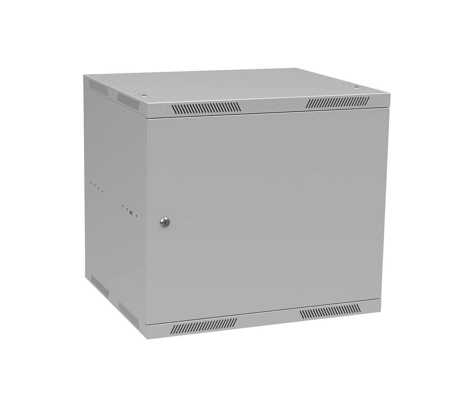 Rozvaděč nástěnný skládaný SENSA LITE 9U 450mm, dveře plech, RAL 7035 SENSA-L-9U-545-21-G