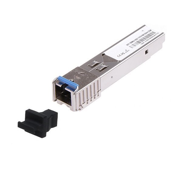 SFP modul, 155Mbps, WDM(BiDi), SM, Tx1310/Rx1550nm, 10km, SC, DDM, Cisco kompatibilní, modrý