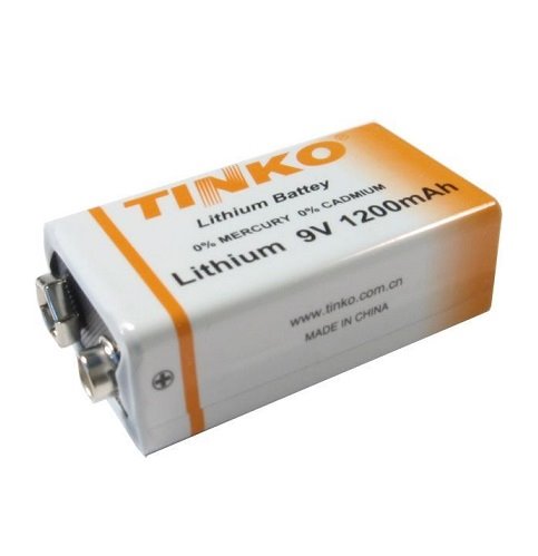 Baterie TINKO 9V ER9 (CR9V) 1200mAh lithiová