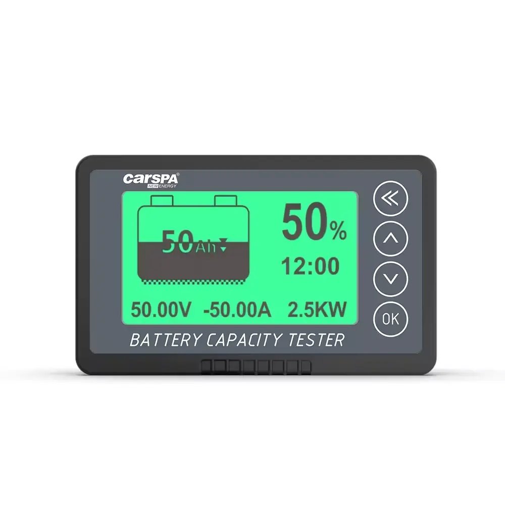 Sledovač stavu baterie Carspa BM500, 8-120 V DC, 500 A