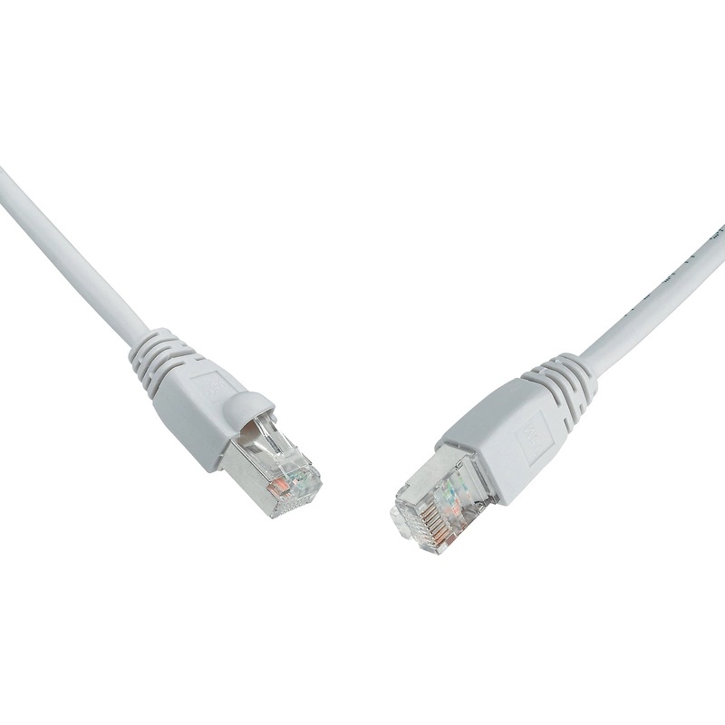 Solarix patch kabel SFTP CAT6, 0,5m Snag-proof šedý, C6-315GY-0,5MB