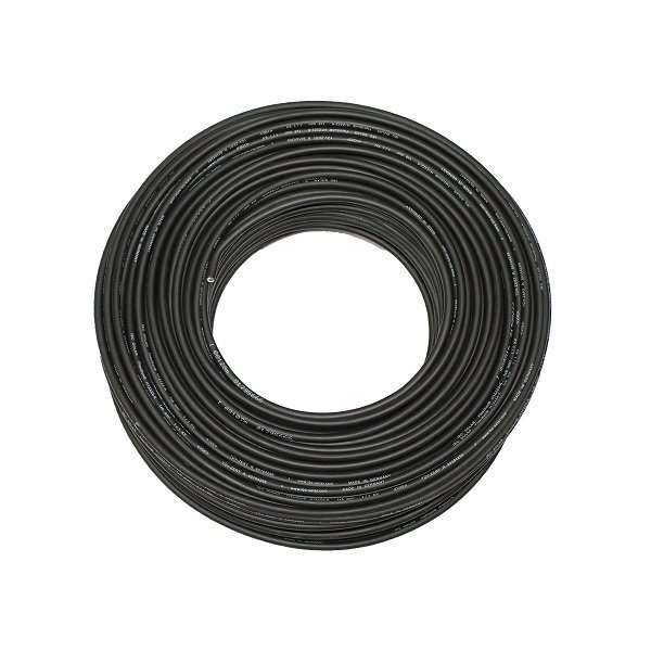 Solární kabel H1Z2Z2-K 4mm2, 1500V - černý, 100m balení
