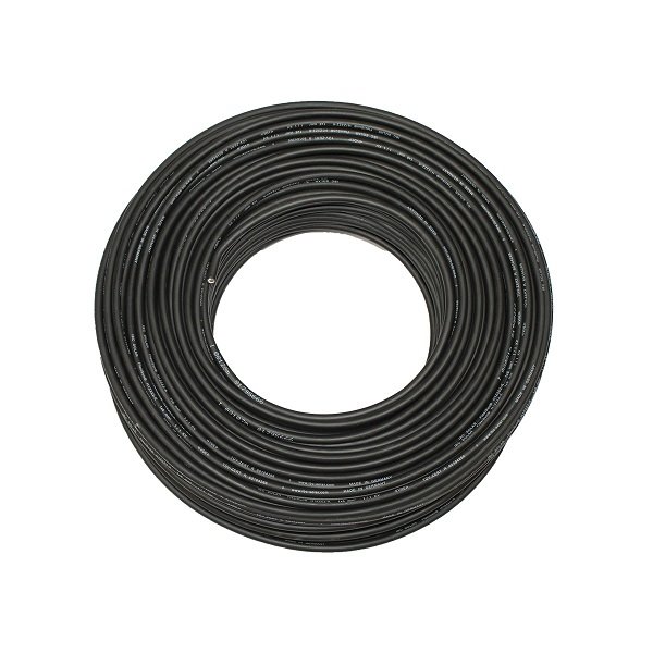 Solární kabel měděný 1x4mm2 - černý