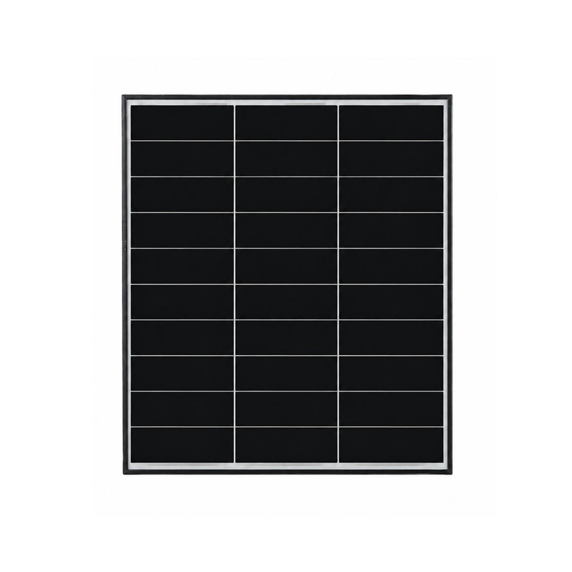 Solární panel SOLARFAM 80W mono, články LONGi HPBC, 675x580x30mm, černý rám
