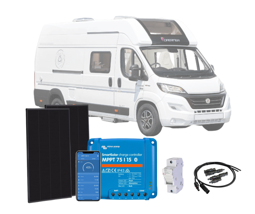 Solární set MHPower 140Wp pro karavan