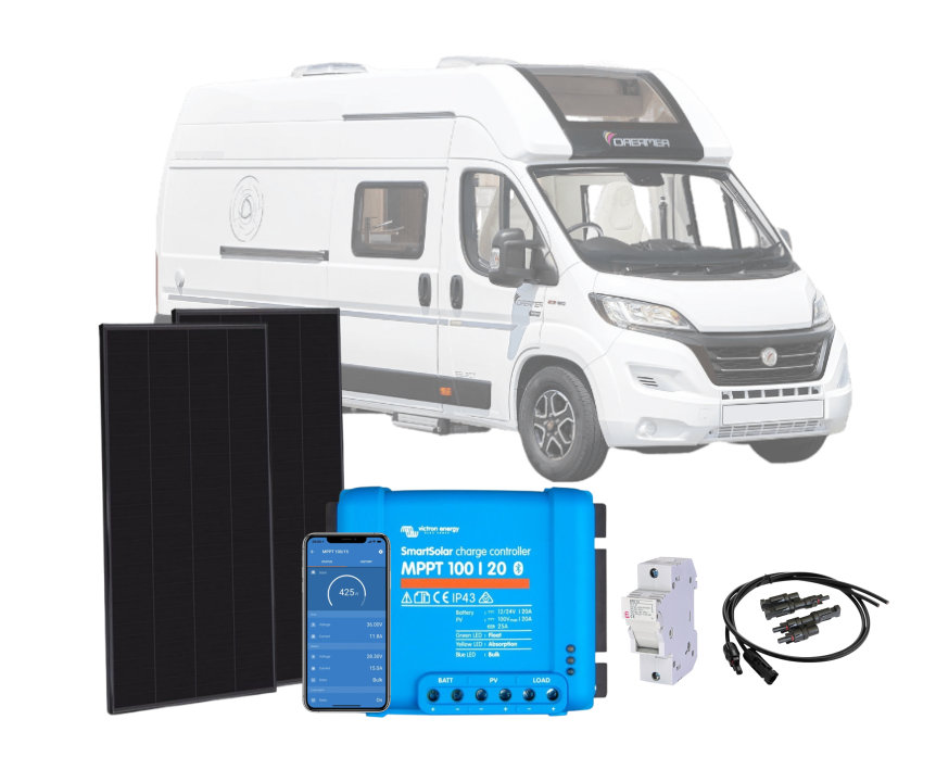Solární set Victron Energy 200Wp pro karavan