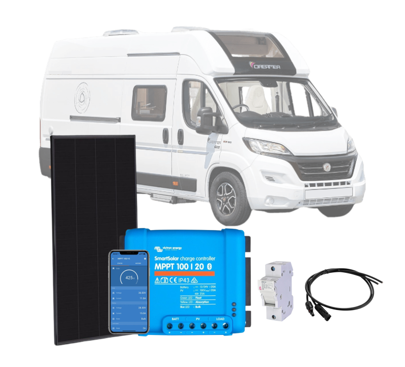 Solární set Victron Energy 200Wp pro karavan