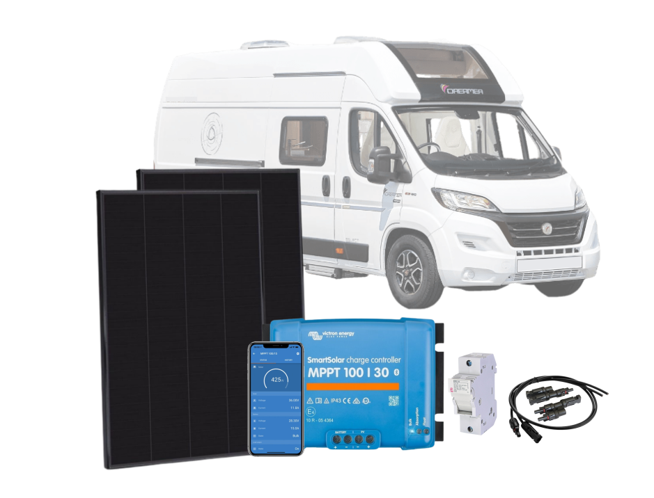 Solární set Victron Energy 2x 180Wp pro karavan