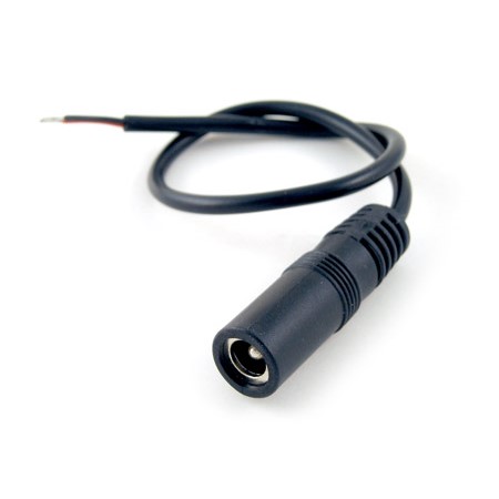Solight napájecí konektor WM73-1 pro LED pásy, zdířka 5,5mm, balení 1ks, sáček