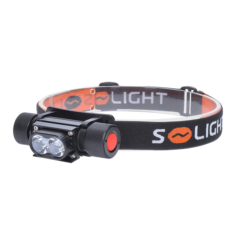 Solight WN41 čelová LED nabíjecí svítilna, 650lm, Li-Ion