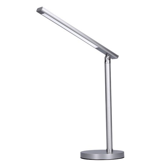 Solight WO53-S LED stolní lampička, 7W, stmívatelná, změna chromatičnosti, stříbrná barva