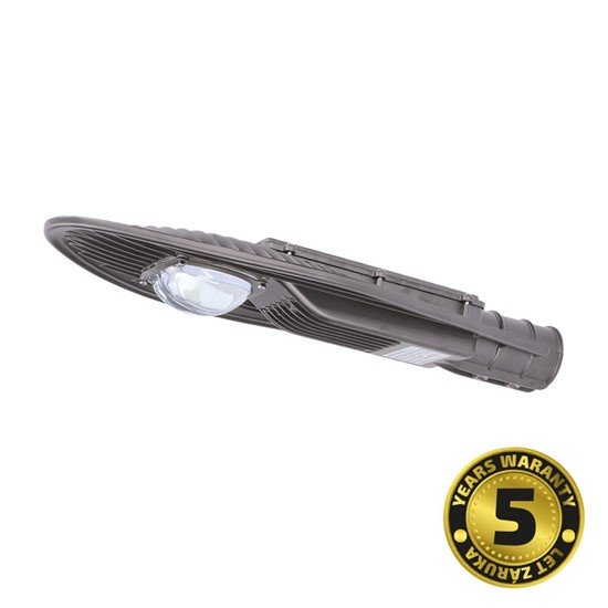 Solight WPS-60W-002 street light COB, 60W, 7800lm, Meanwell, 4000K, 120°, Ra70, IP65, 180-305V, šedá