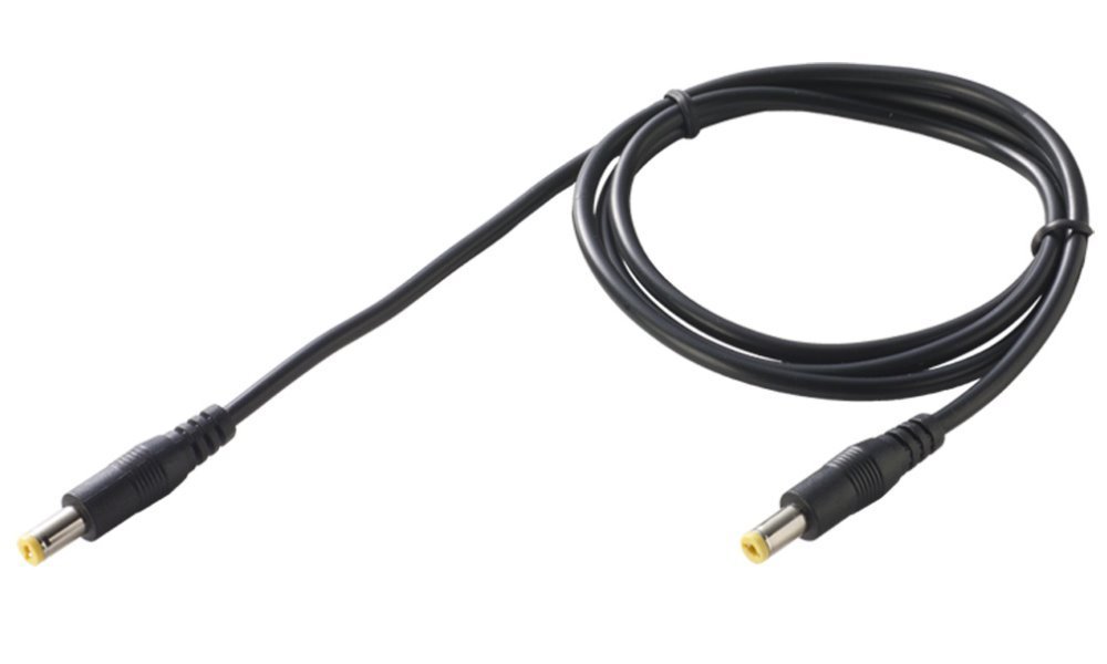 Sunny prodlužovací kabel 1x jack, konektor 2,1 x 5,5mm, 50cm, černý
