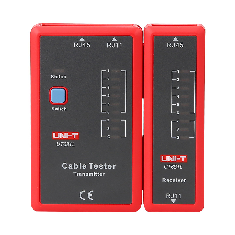 Tester kabelu UNI-T UT681L (RJ45, RJ11)