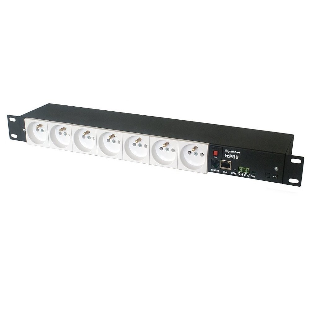 Tinycontrol tcPDU rackový distribuční modul síťového napájení 