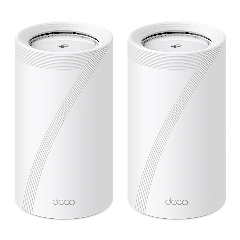 TP-Link Deco BE85(2-pack) BE19000 Whole Home Mesh Wi-Fi 7 System(Tri-Band)