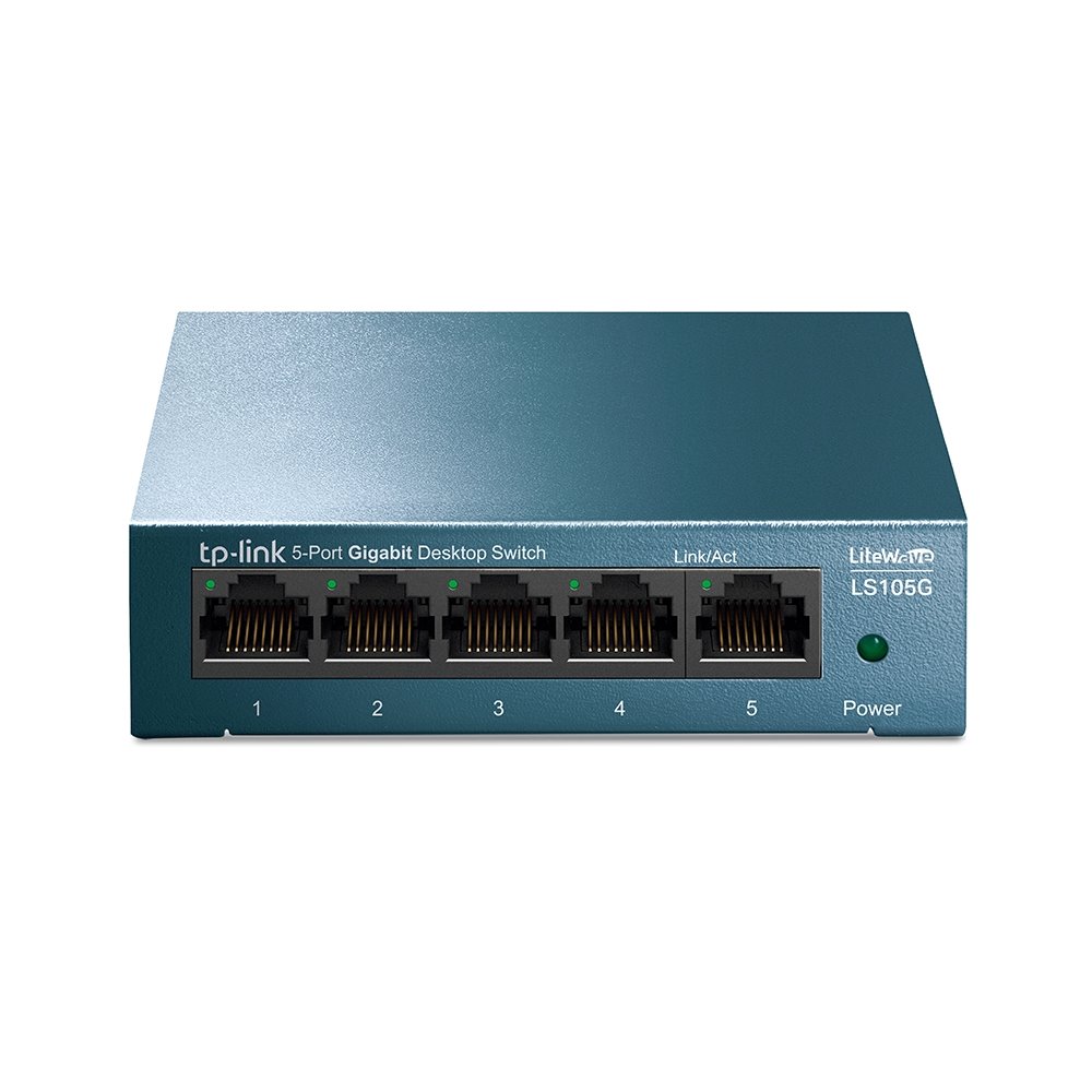 TP-Link LS105G gigabitový switch, kovové pouzdro