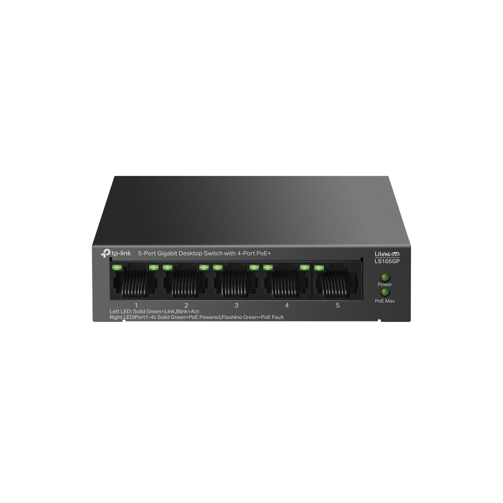 TP-Link LS105GP Gigabit PoE switch