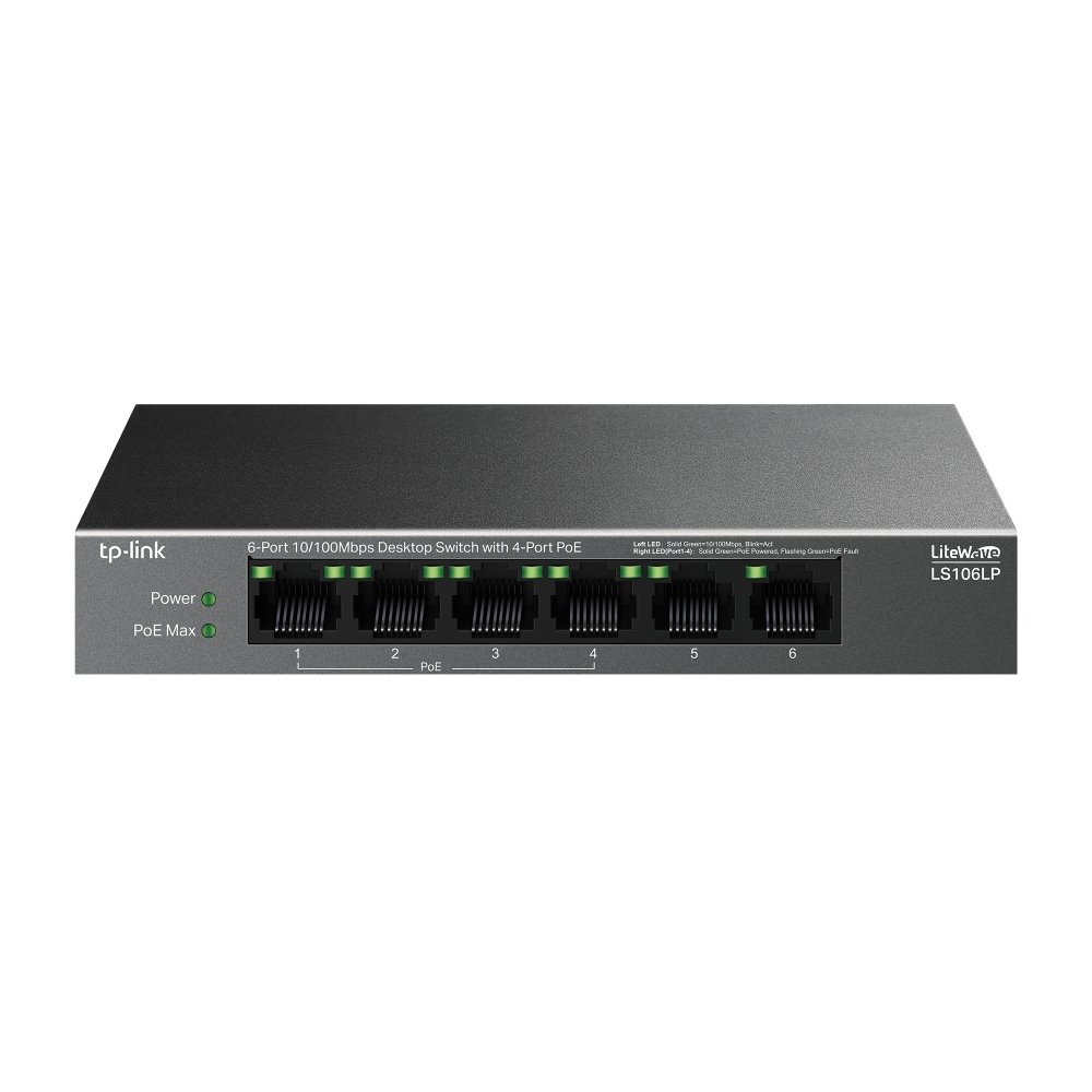 TP-Link LS106LP PoE switch