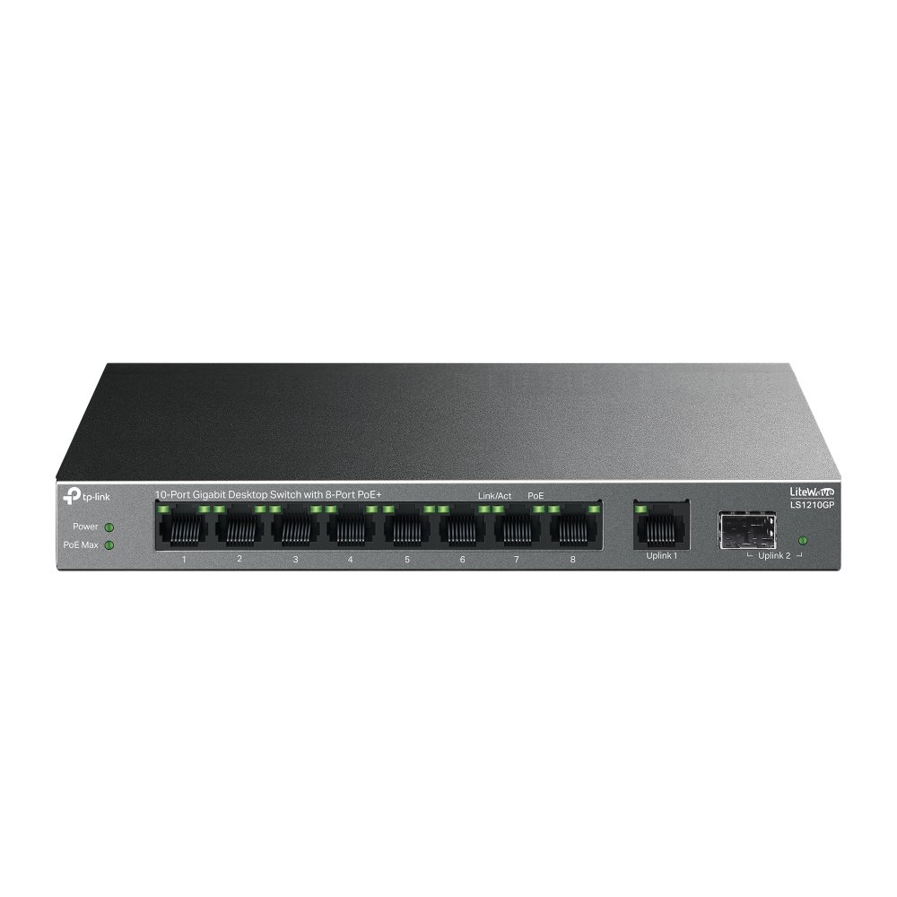 TP-Link LS1210GP Gigabit PoE switch