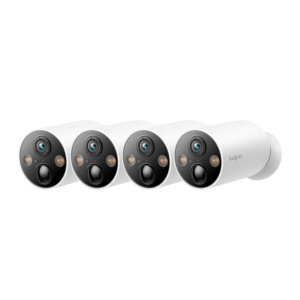 TP-Link Tapo C425(4-pack), venkovní IP kamera, 4MP, 2.1mm, WiFi, baterie