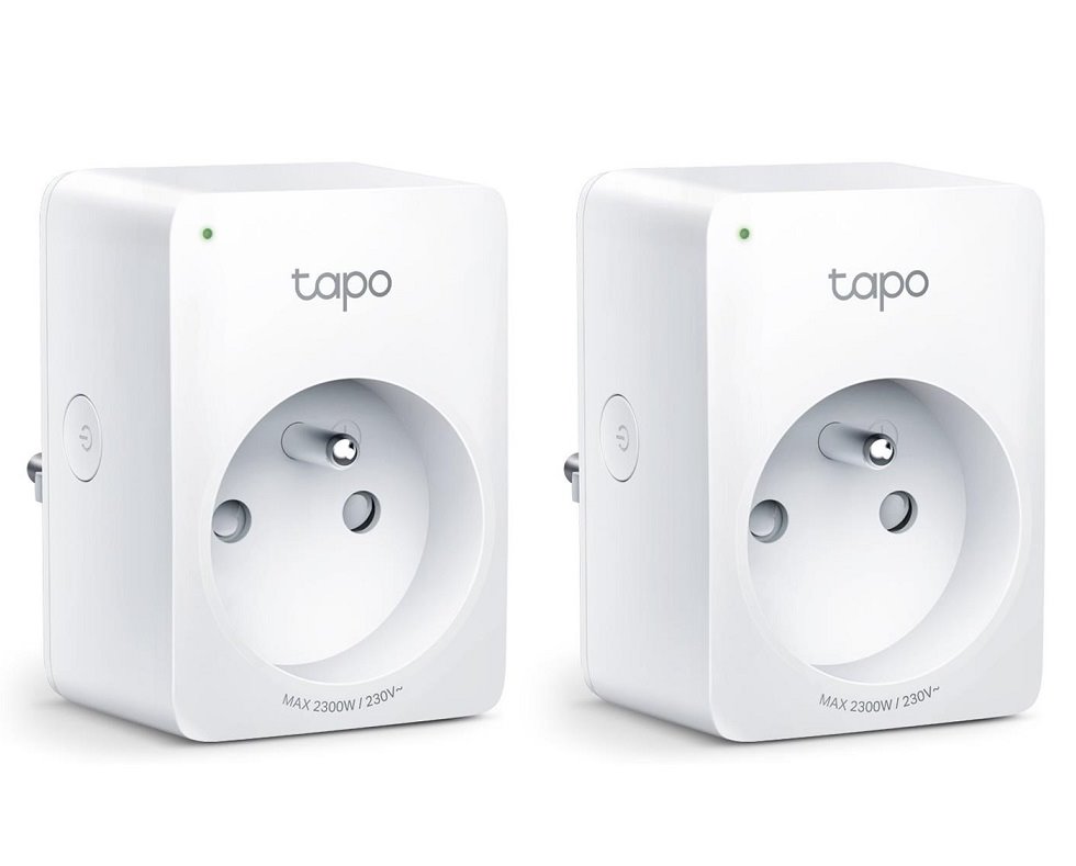 TP-LINK Tapo P100 (2-pack) - Mini Smart Wi-Fi Zásuvka
