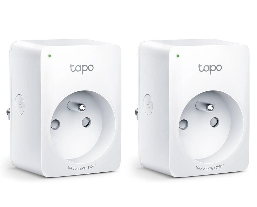 TP-LINK Tapo P100 (2-pack) - Mini Smart Wi-Fi Zásuvka