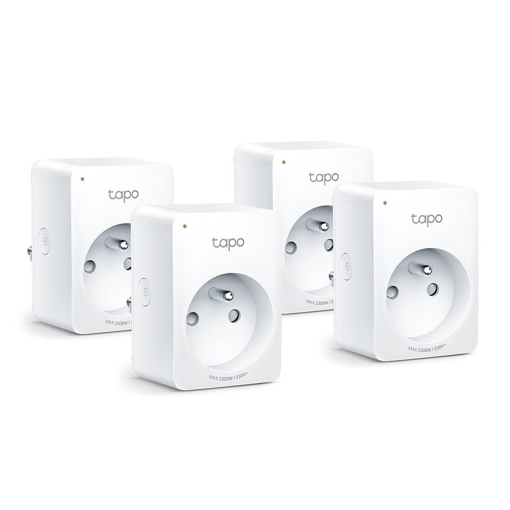 TP-Link Tapo P100(4-pack) - Mini Smart Wi-Fi Zásuvka