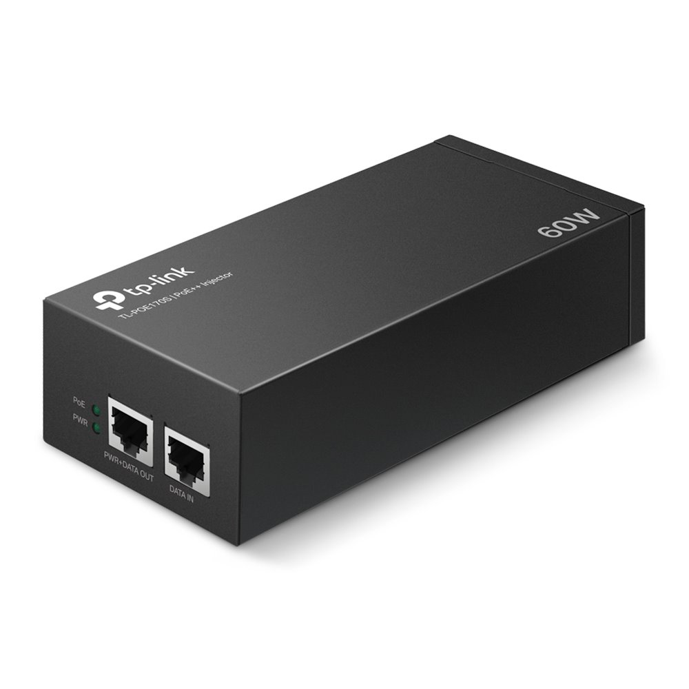 TP-Link TL-POE170S Gigabitový PoE injektor, 802.3af/at/bt, 60W