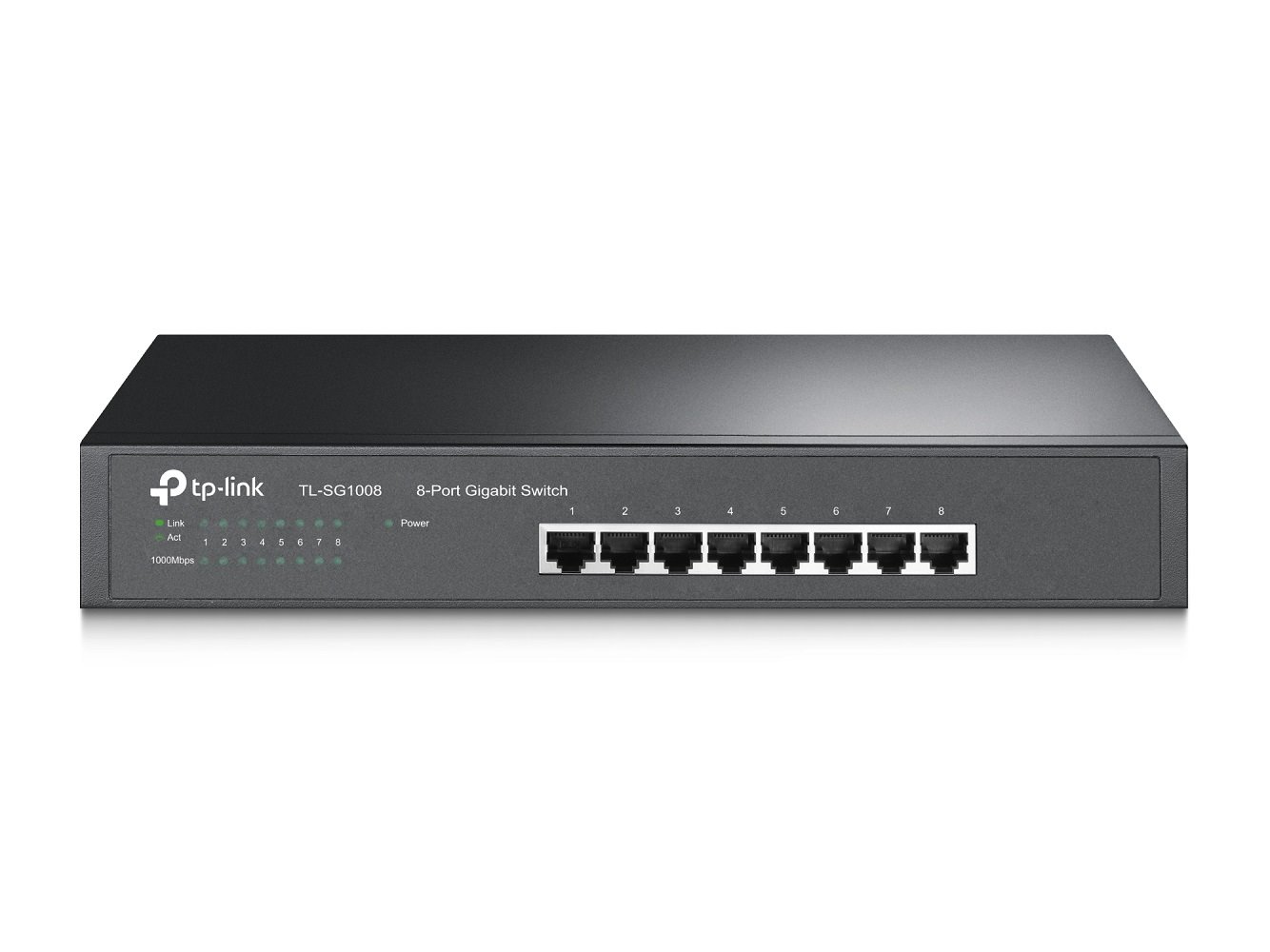 TP-Link TL-SG1008 switch 8xTP 10/100/1000Mbps 19"rack