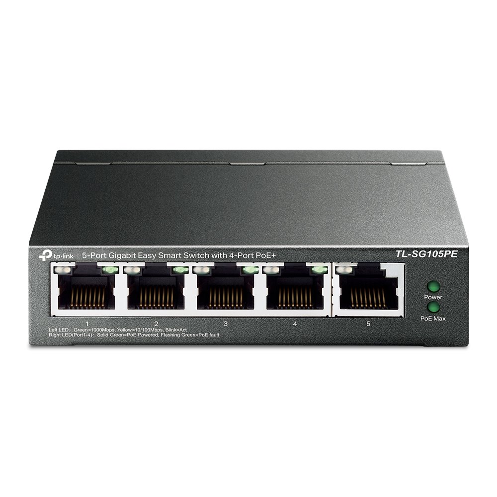 TP-Link TL-SG105PE PoE switch